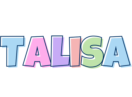 Talisa pastel logo