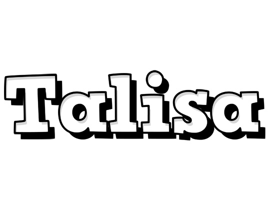Talisa snowing logo