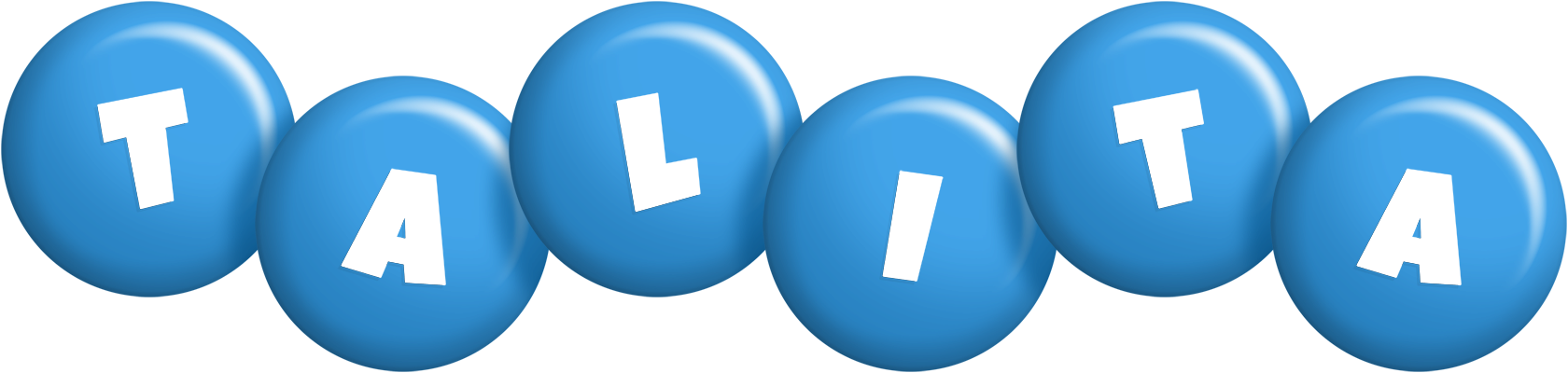 Talita candy-blue logo