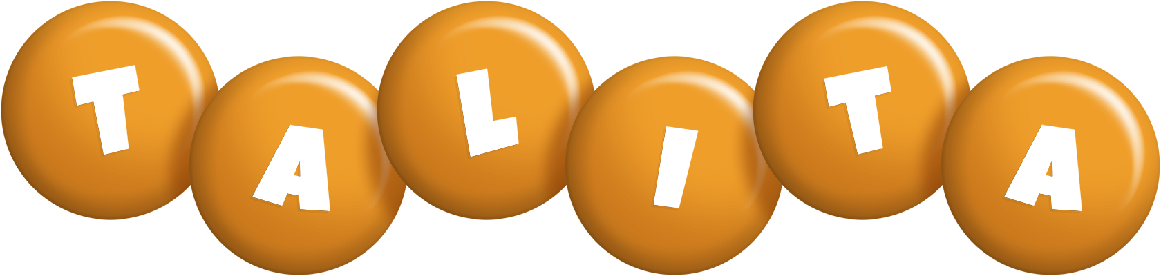 Talita candy-orange logo