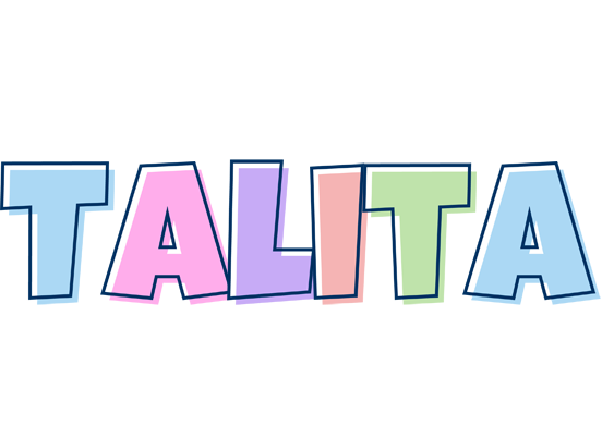 Talita pastel logo