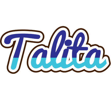 Talita raining logo