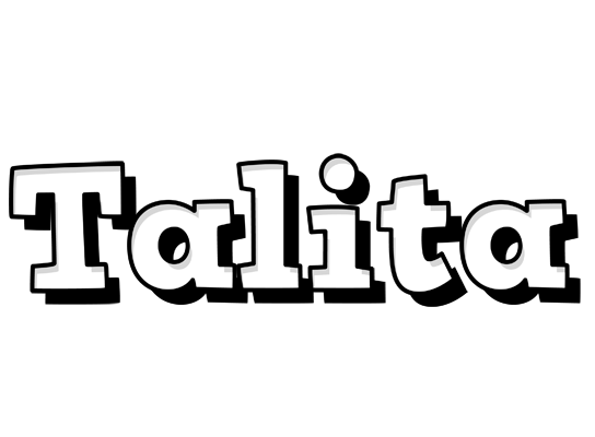 Talita snowing logo