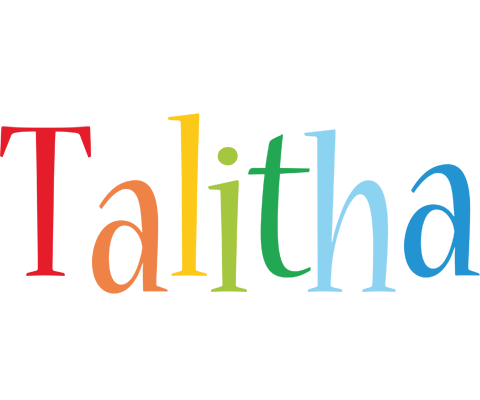 Talitha birthday logo