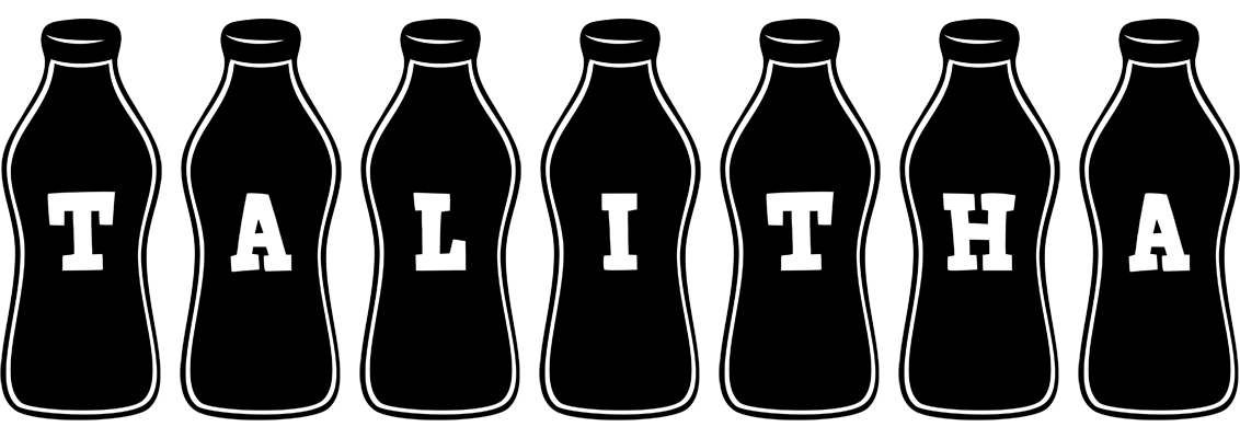 Talitha bottle logo
