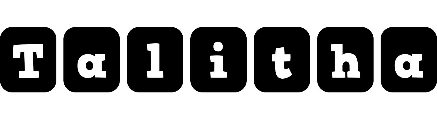 Talitha box logo