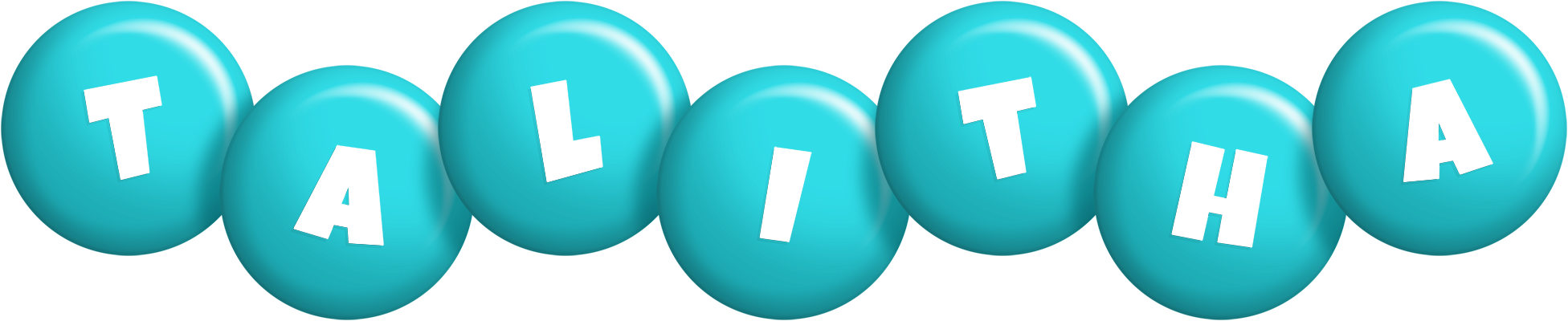 Talitha candy-azur logo