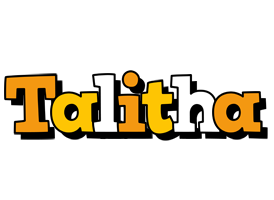 Talitha cartoon logo