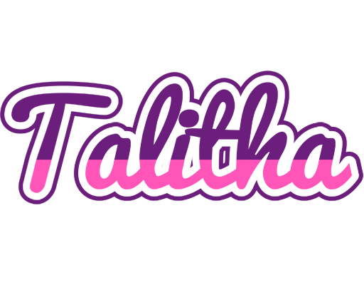 Talitha cheerful logo
