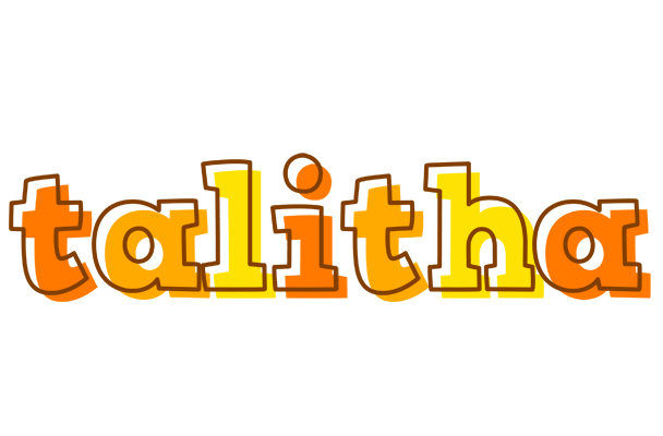 Talitha desert logo
