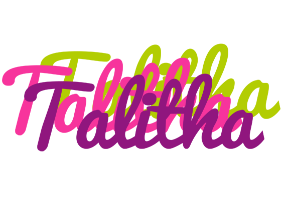 Talitha flowers logo