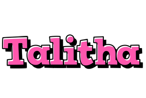 Talitha girlish logo