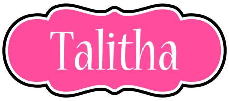 Talitha invitation logo