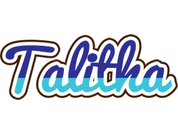 Talitha raining logo