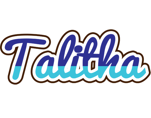 Talitha raining logo