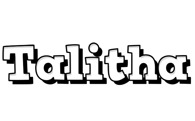 Talitha snowing logo
