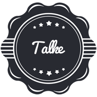 Talke badge logo