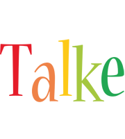 Talke birthday logo