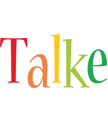 Talke birthday logo