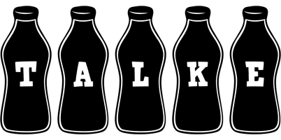 Talke bottle logo