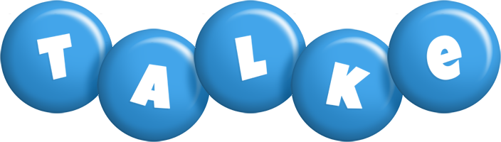 Talke candy-blue logo