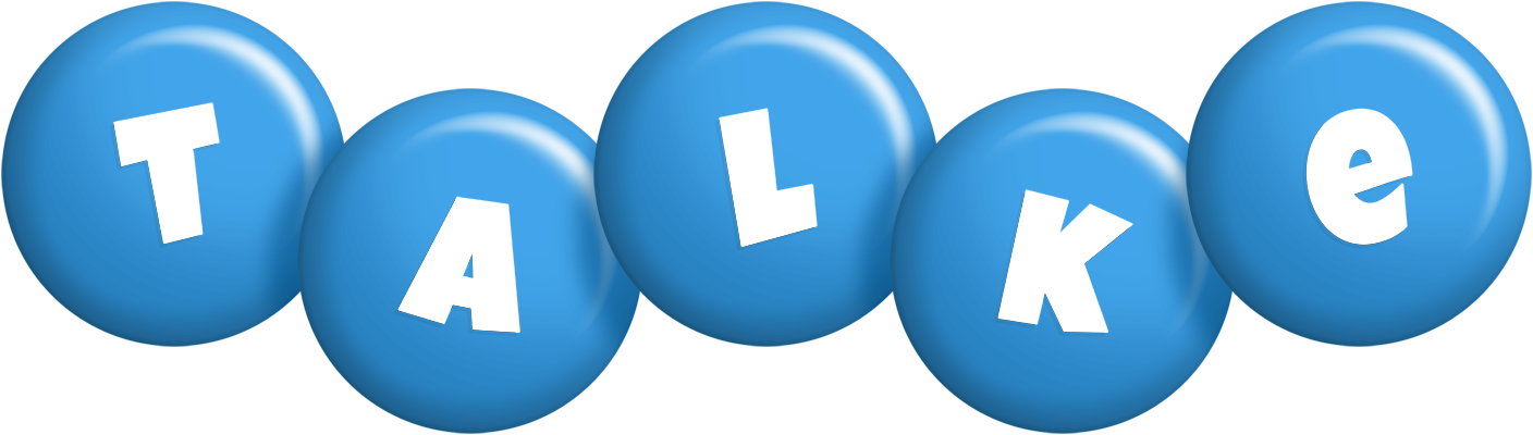 Talke candy-blue logo