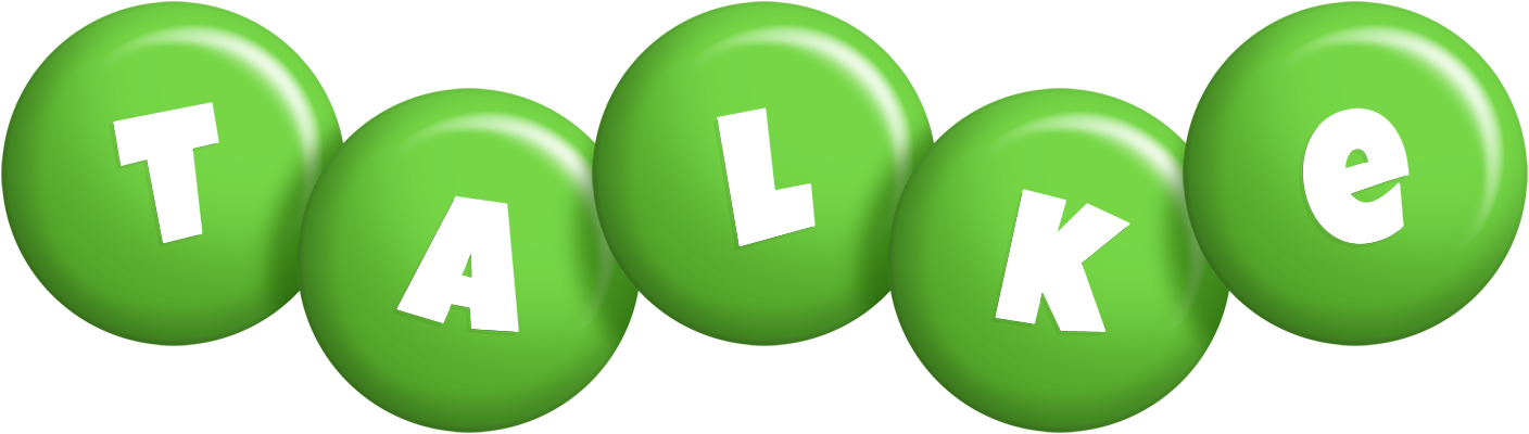 Talke candy-green logo