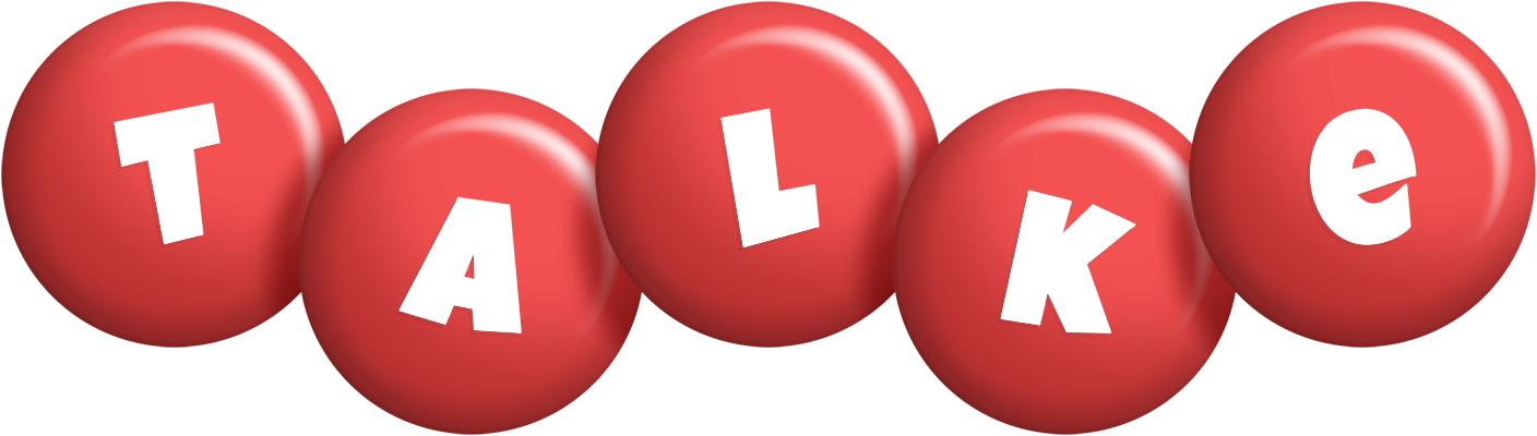 Talke candy-red logo