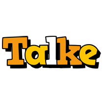 Talke cartoon logo