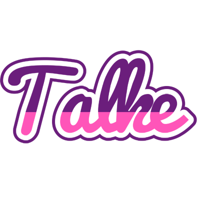 Talke cheerful logo