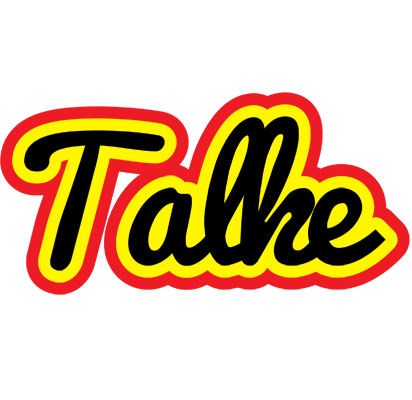 Talke flaming logo