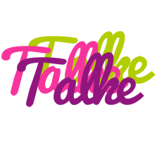 Talke flowers logo