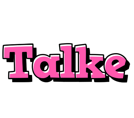Talke girlish logo