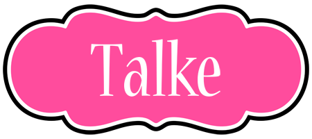 Talke invitation logo