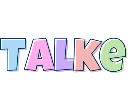Talke pastel logo