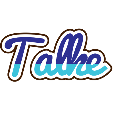 Talke raining logo