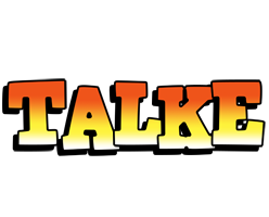 Talke sunset logo