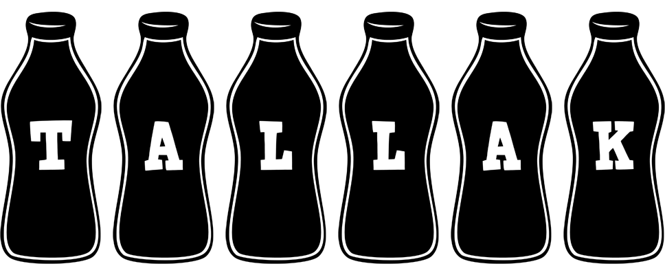 Tallak bottle logo