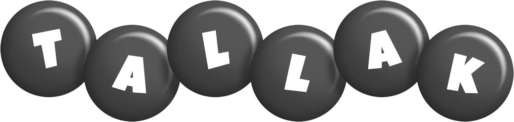 Tallak candy-black logo
