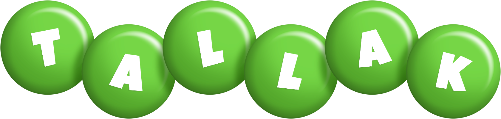 Tallak candy-green logo