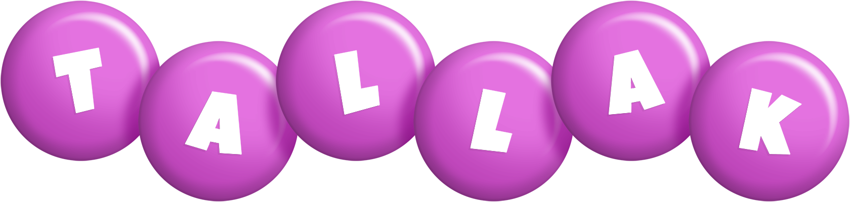 Tallak candy-purple logo