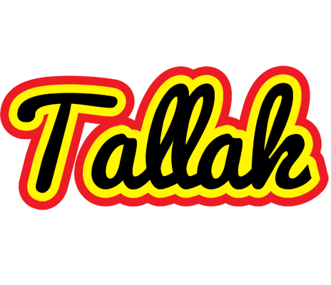 Tallak flaming logo