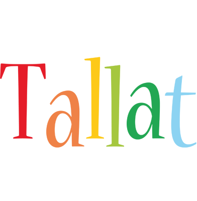 Tallat birthday logo