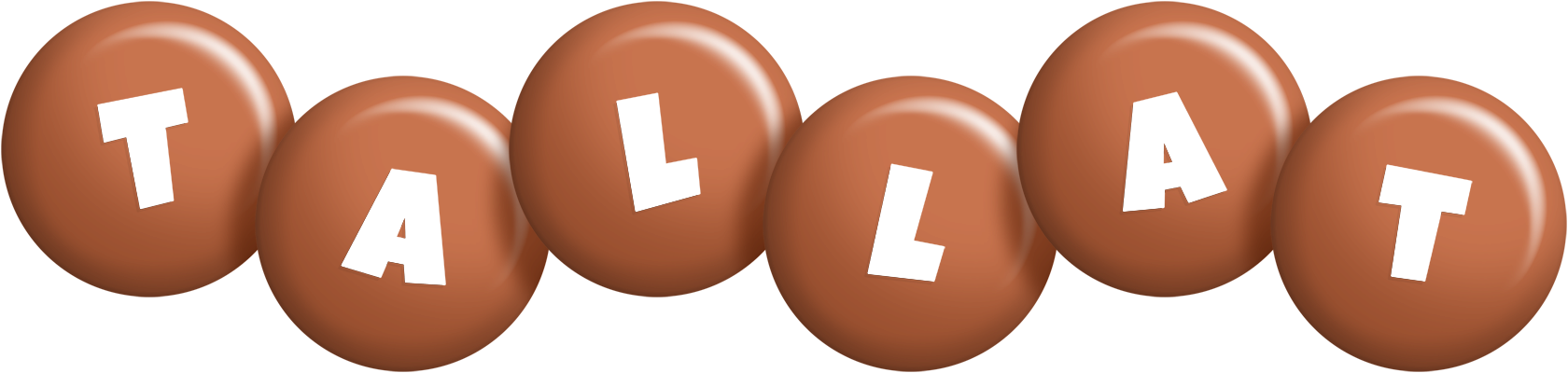 Tallat candy-brown logo