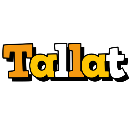 Tallat cartoon logo