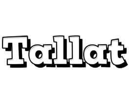 Tallat snowing logo