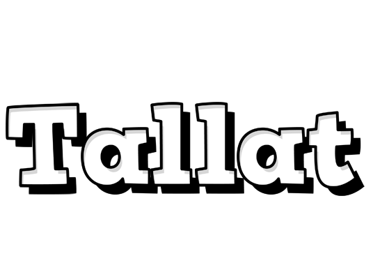 Tallat snowing logo