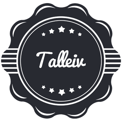 Talleiv badge logo