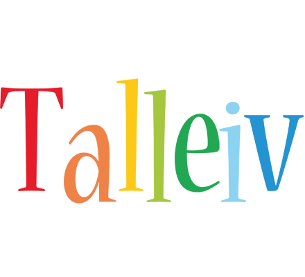 Talleiv birthday logo