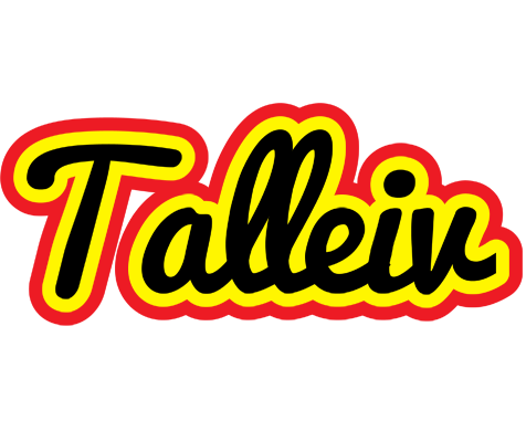 Talleiv flaming logo